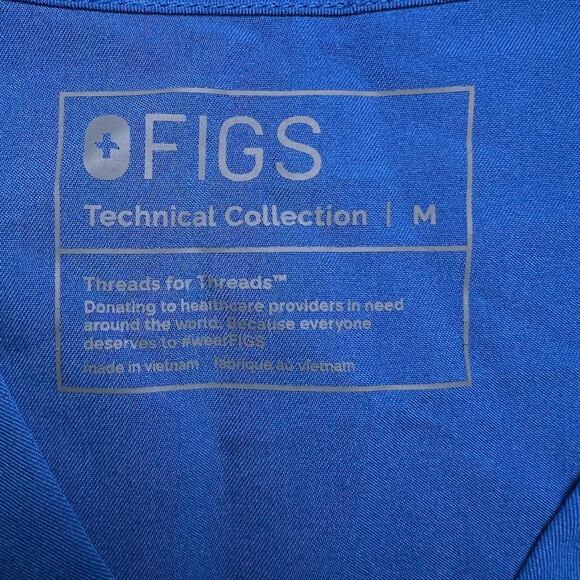 Figs Casma Three Pocket‎ Scrub Top For Women Size Medium PO#1657 Style#FW1100 - Picture 3 of 5